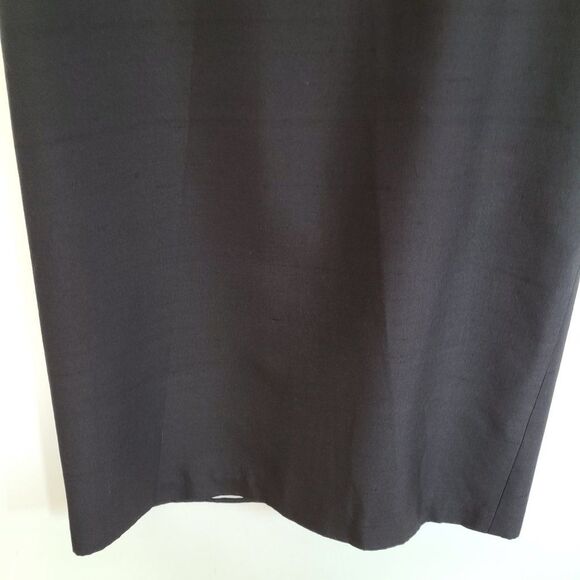 Richard Warren 100% Silk Dress Color Block Cream Green Navy Size 4 Hong Kong - Picture 8 of 16